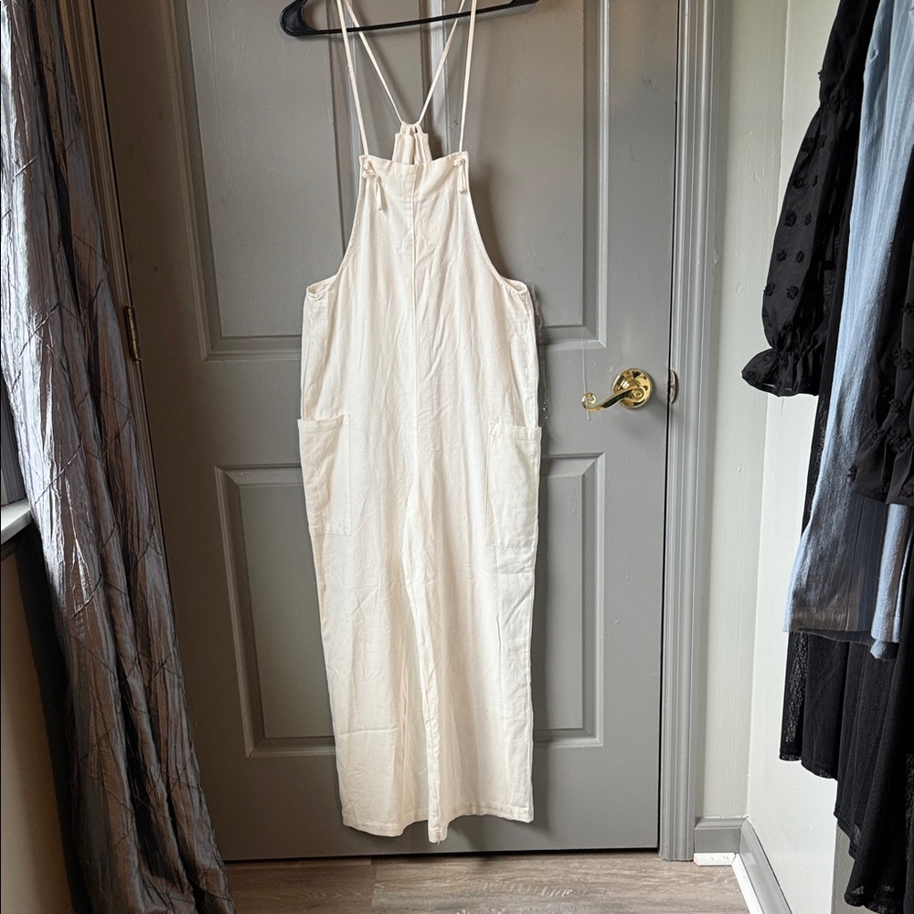 Vanilla Star Cream Jumpsuit